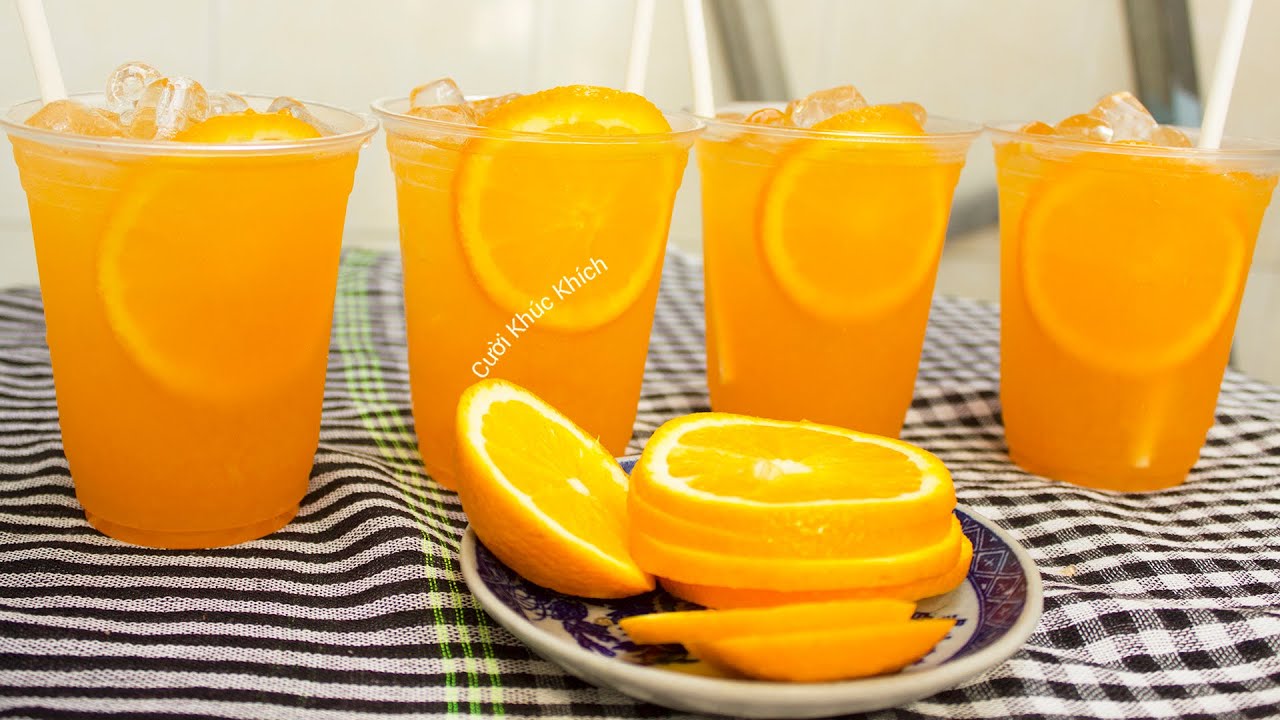 Lợi ích của việc uống nước cam